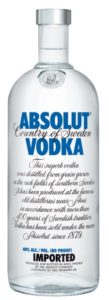 VODKA ABSOLUT RIGONI